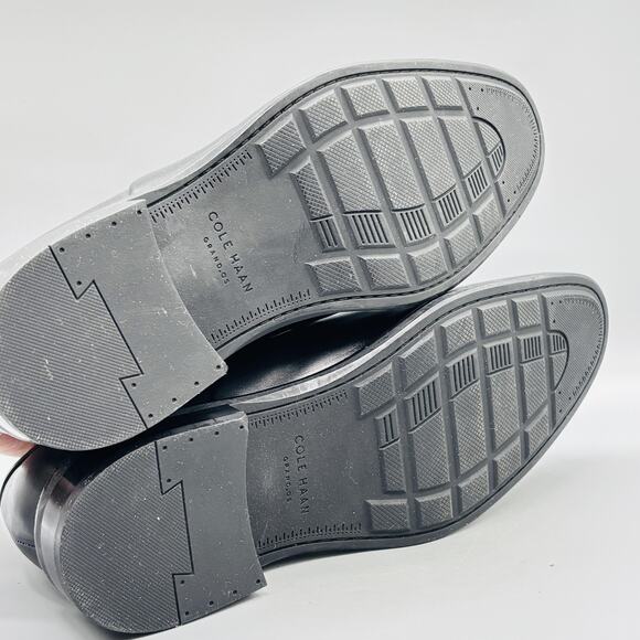 Cole Haan Shoes Mens 13 Black Leather Grand OS Derby Oxford Lace Up Dress Formal main image 9